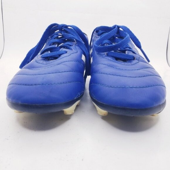Adidas Goletto VIII Blue Firm Ground FG Soccer Cleats Boys Youth Size 1.5 - Picture 5 of 12